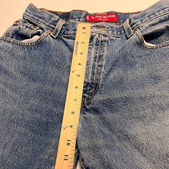 Levi’s Vintage Womens 550 Relaxed Tapered Fit Jeans Size 10 - Picture 10 of 11